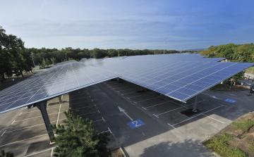 Couverture d'un parking professionnel