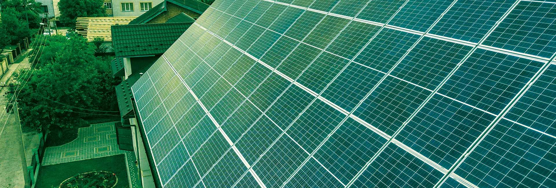 Centrale toiture Photovoltaïque Maison ville par Obton